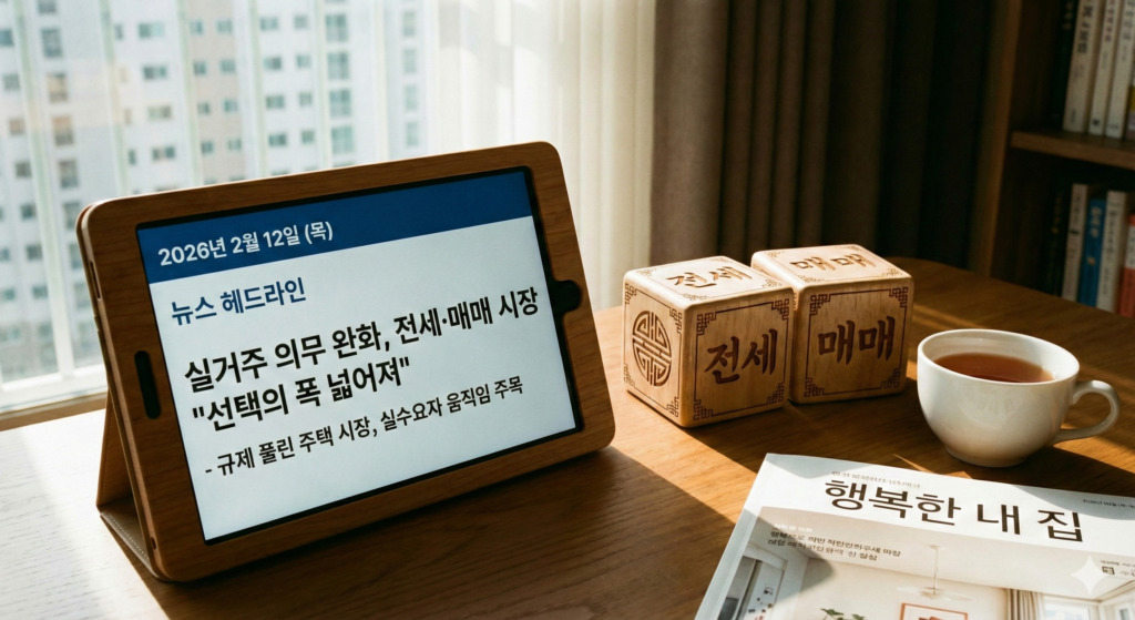 [단독] 2026년! 실거주 의무 완화, 내 집 마련 3가지 지름길!