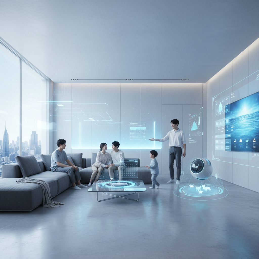 미래 사회 핵심 기술 대표 이미지