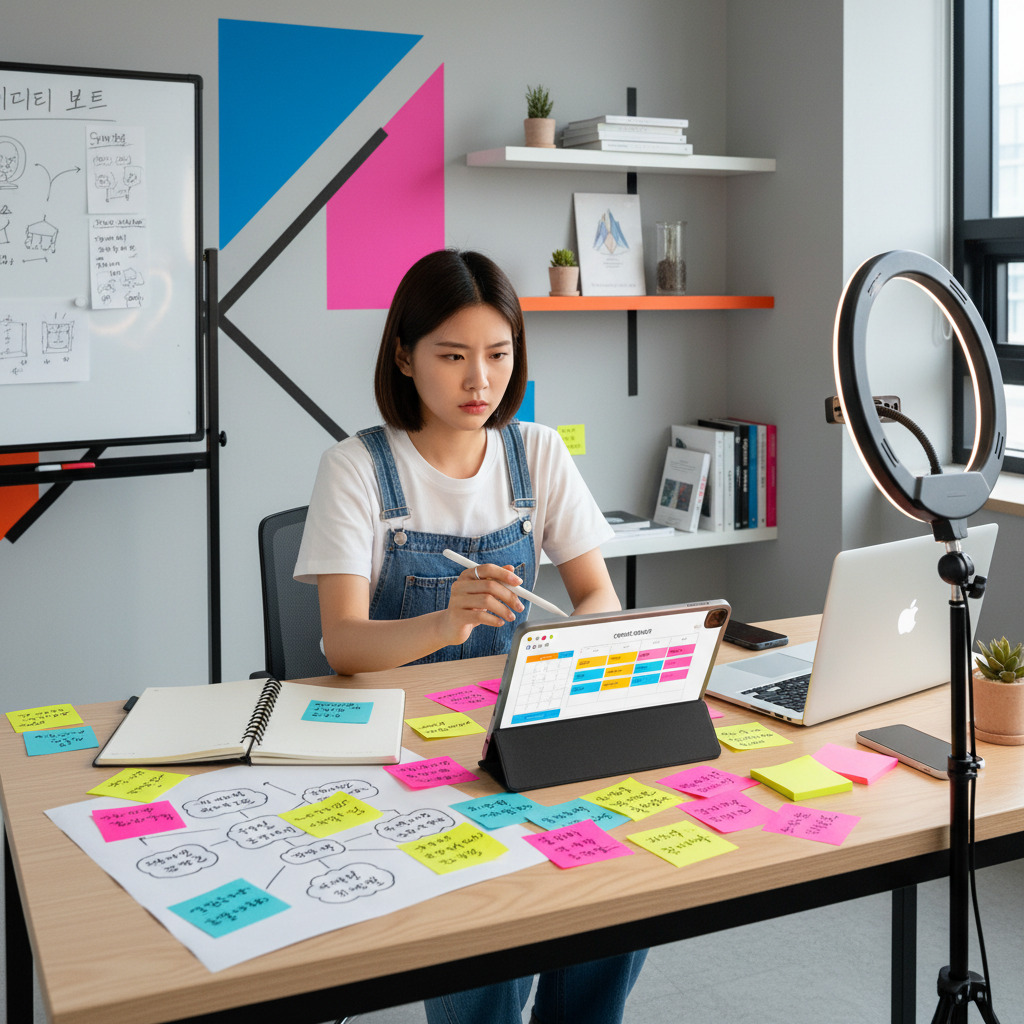 크리에이터 가이드 — 초보 크리에이터, 콘텐츠 기획의 막막함, 이제는 끝낼 시간!