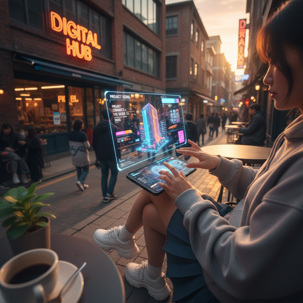 디지털 문화 — 2026년 성수동을 지배하는 피지털(Phygital) 경험의 실체