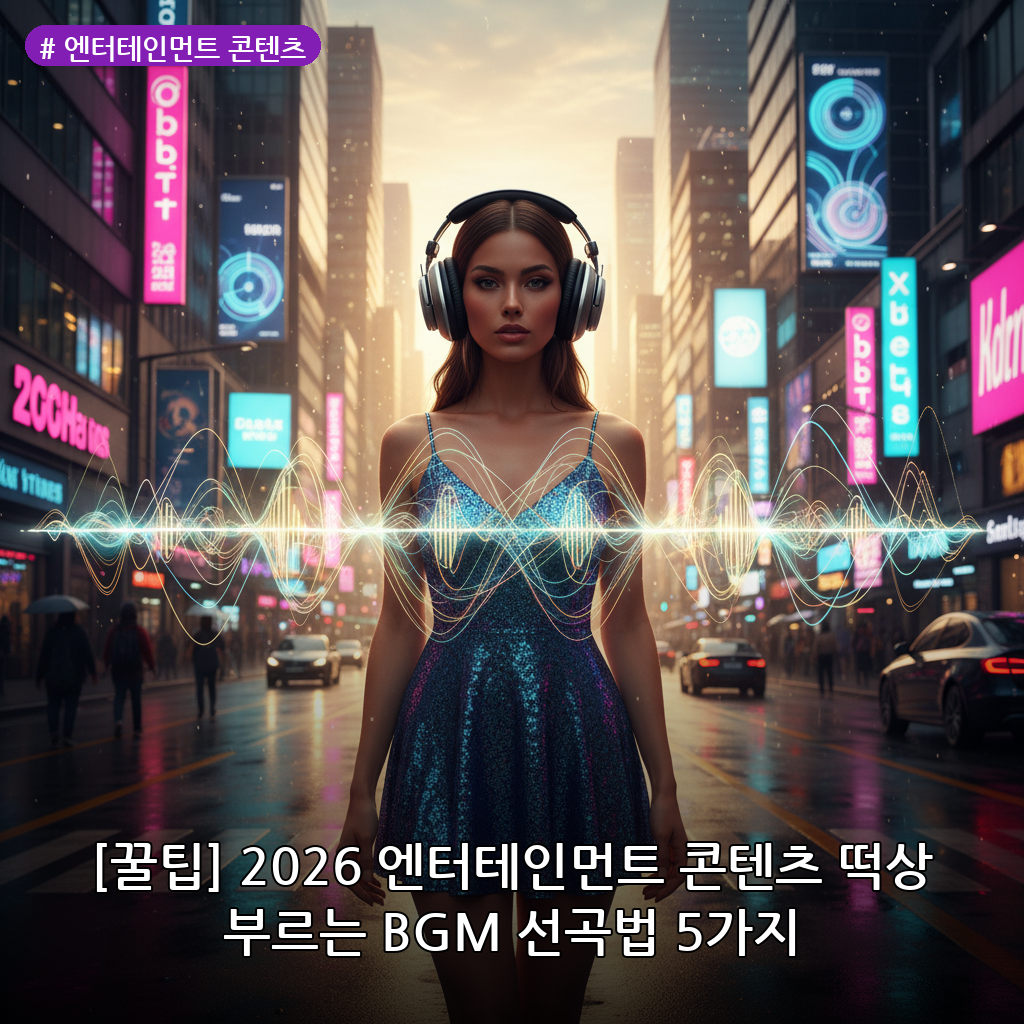 엔터테인먼트 콘텐츠 대표 이미지