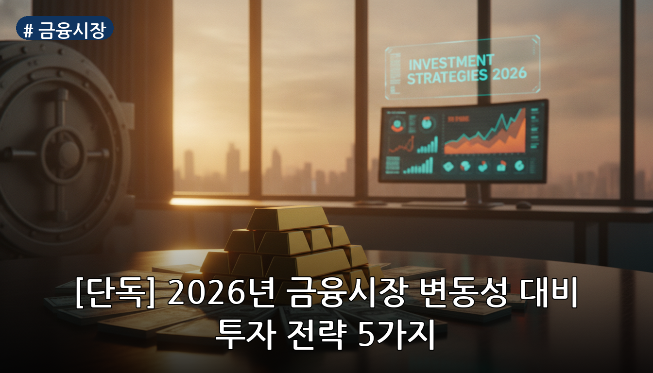 금융시장 대표 이미지