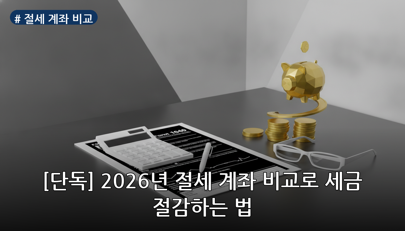 절세 계좌 비교 대표 이미지