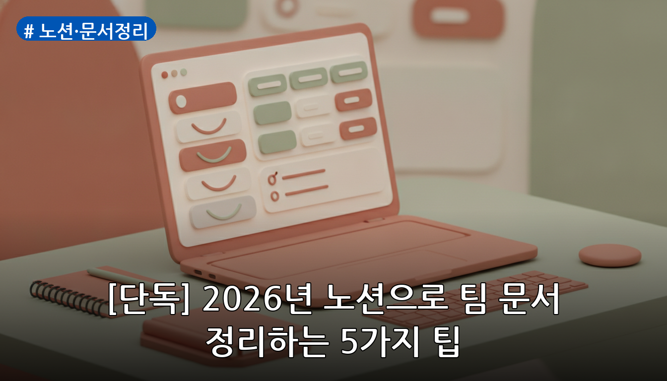 노션·문서정리 대표 이미지