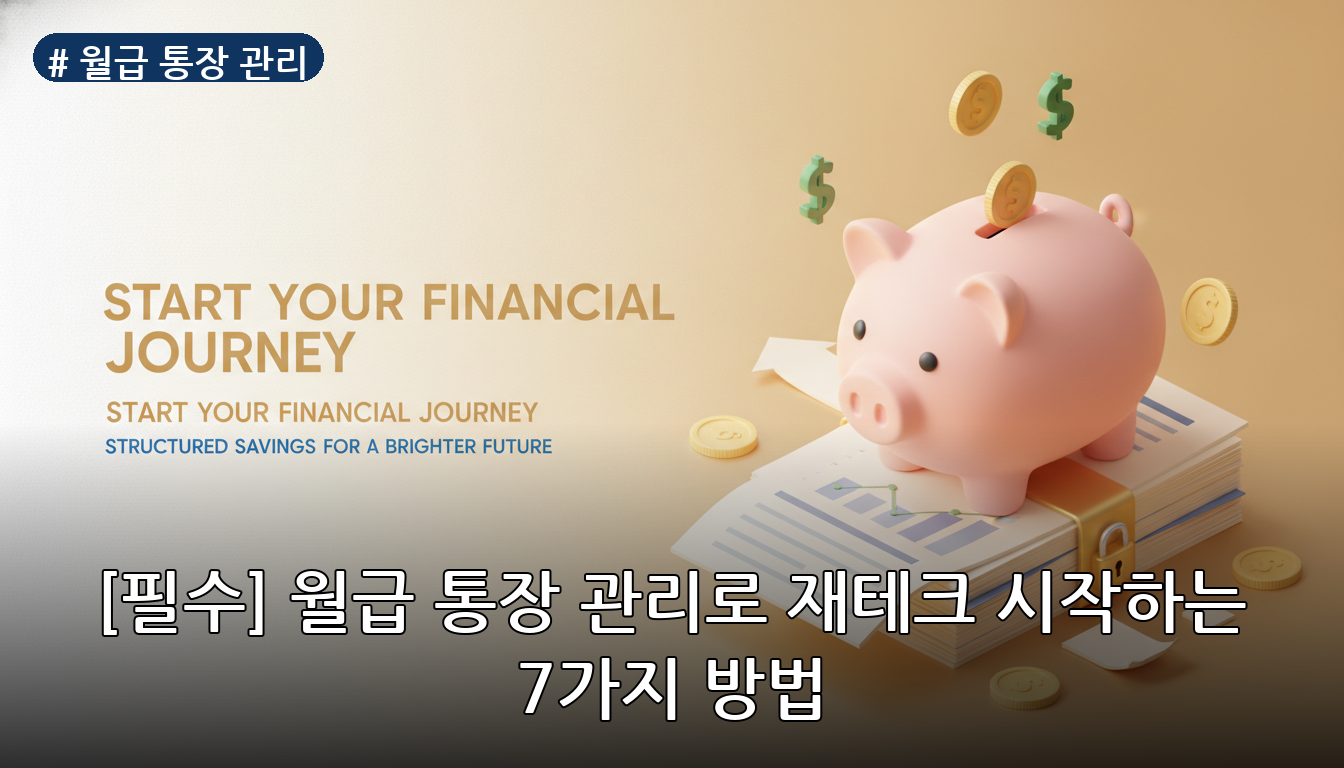 월급 통장 관리 대표 이미지