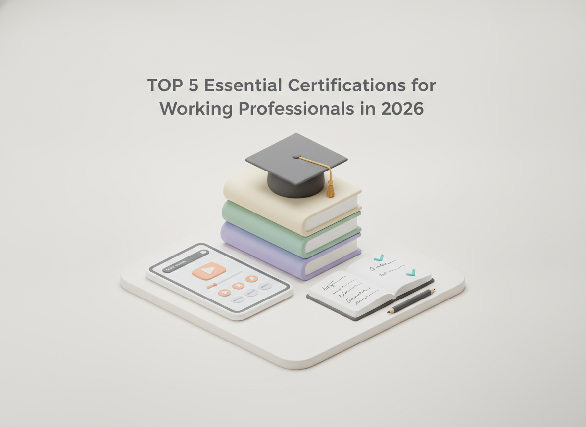 직장인 자격증 — 2026년 필수 직장인 자격증 TOP 5