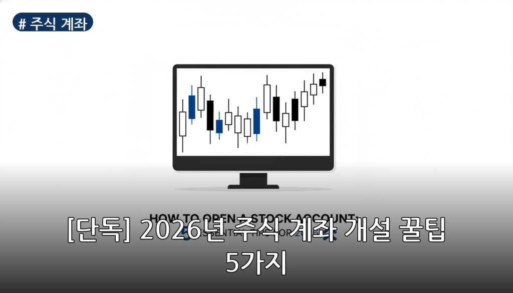 주식 계좌 대표 이미지