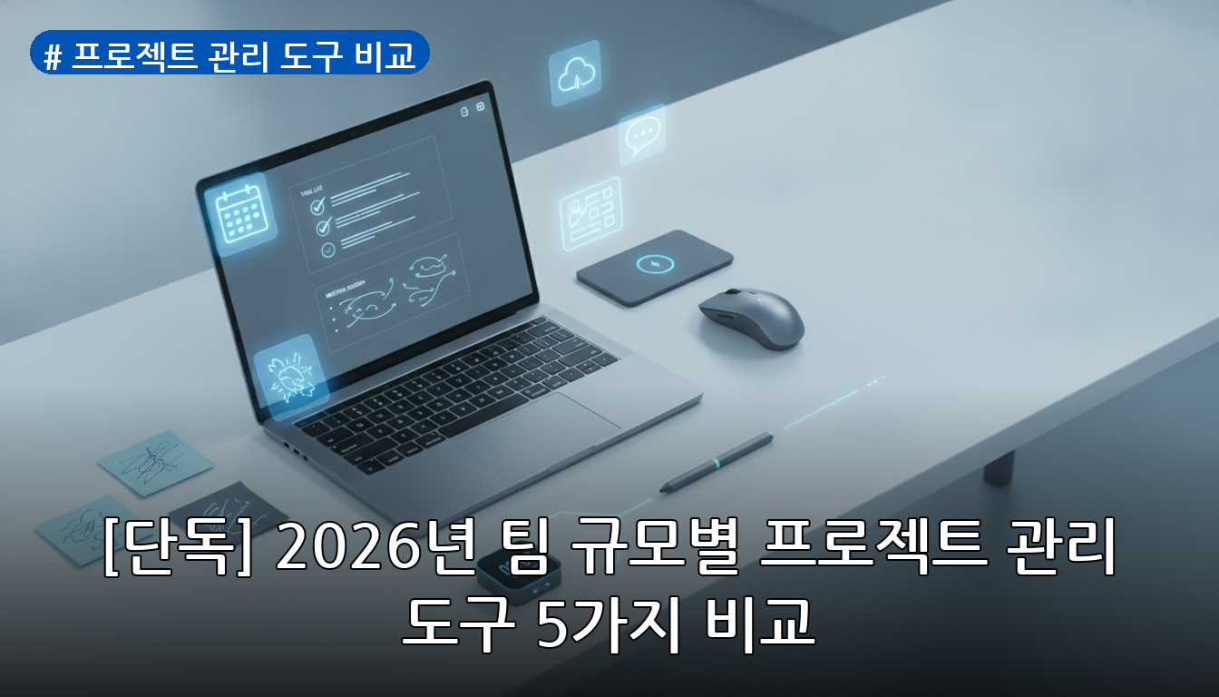 프로젝트 관리 도구 비교 대표 이미지