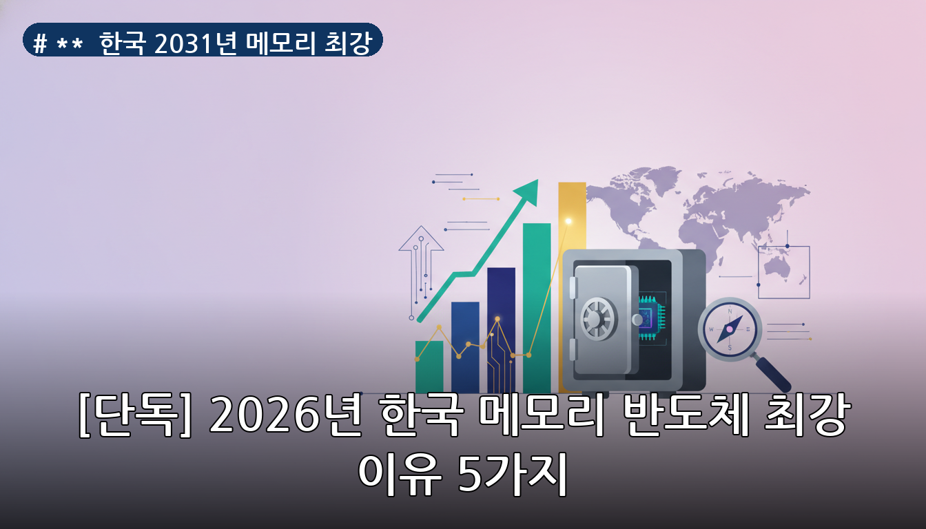 ** 한국 2031년 메모리 최강 대표 이미지