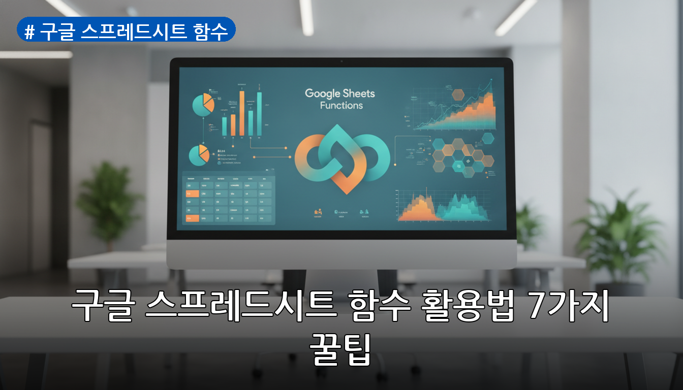 구글 스프레드시트 함수 대표 이미지