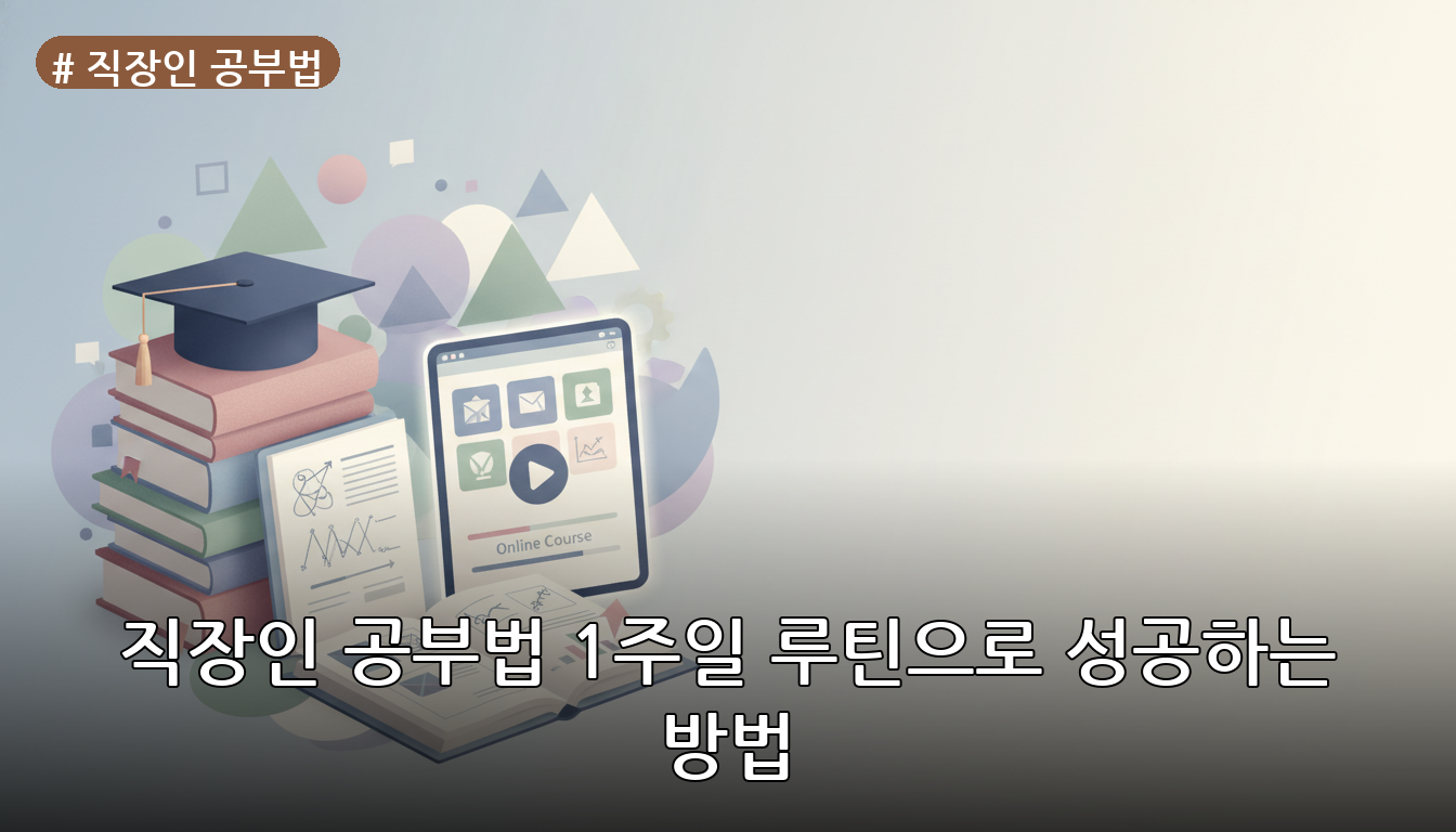 직장인 공부법 대표 이미지