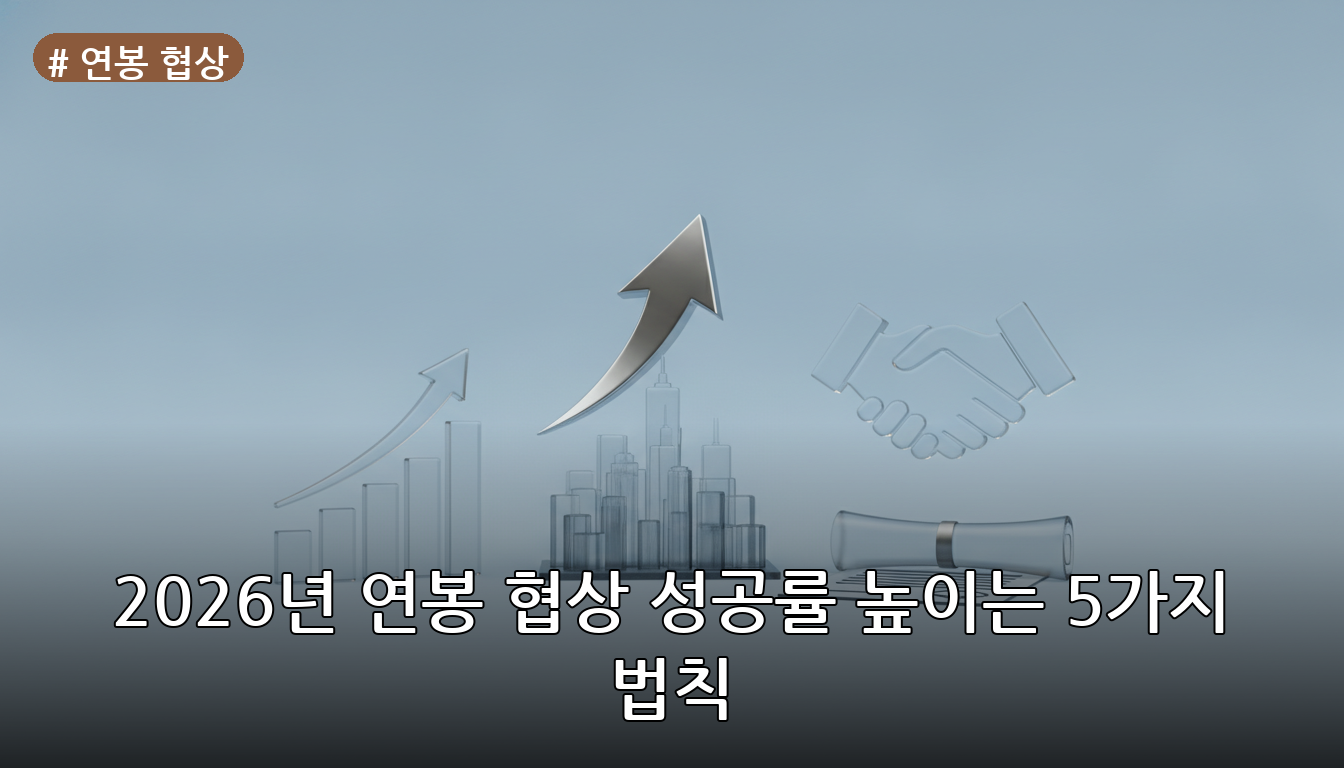 연봉 협상 대표 이미지