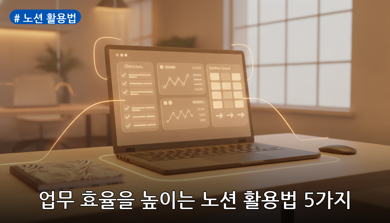 노션 활용법 대표 이미지