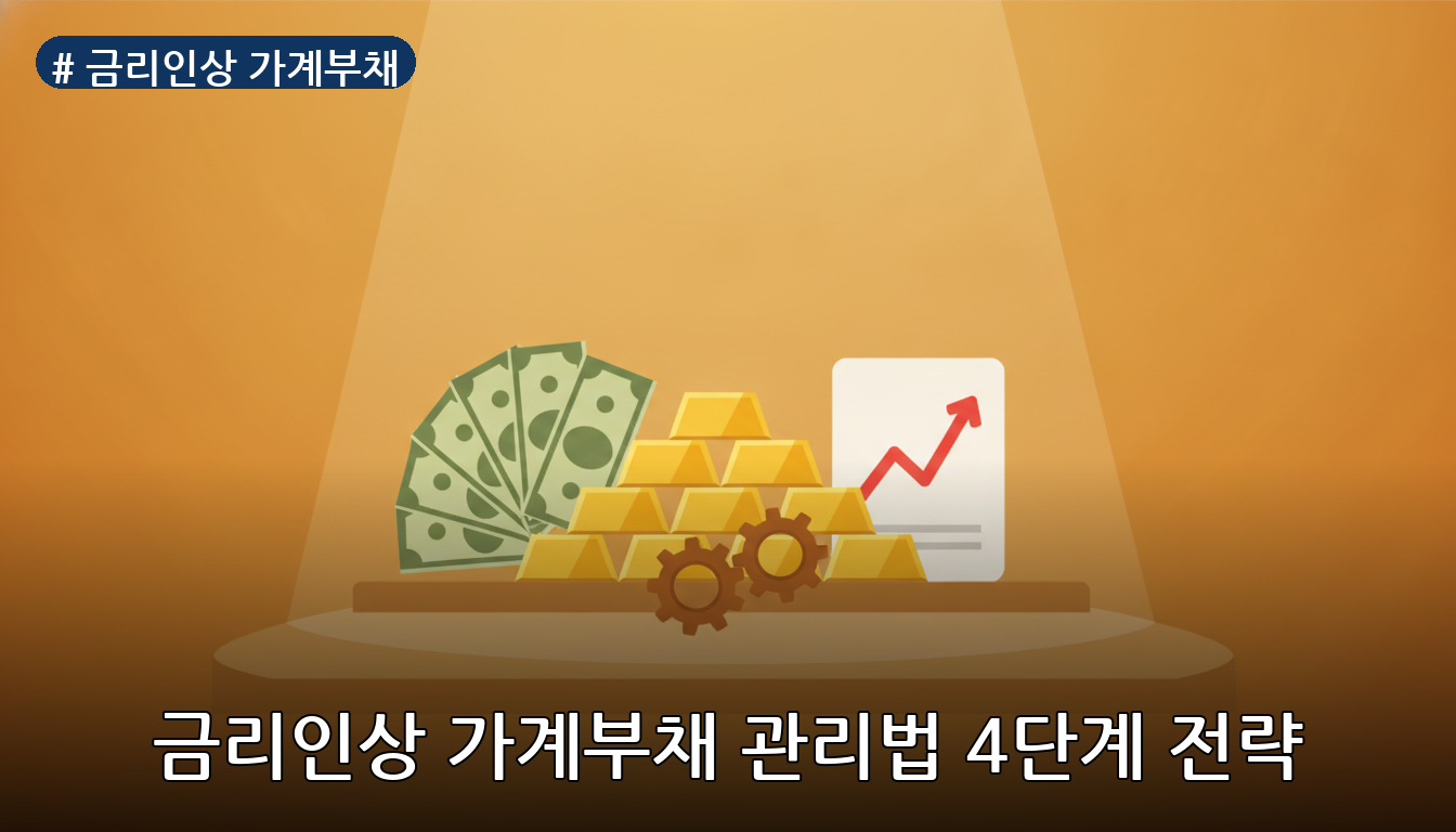 금리인상 가계부채 대표 이미지