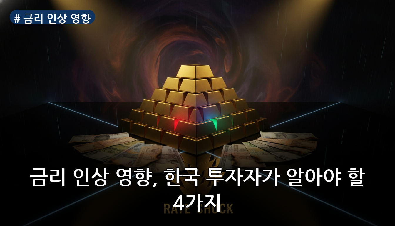 금리 인상 영향 대표 이미지