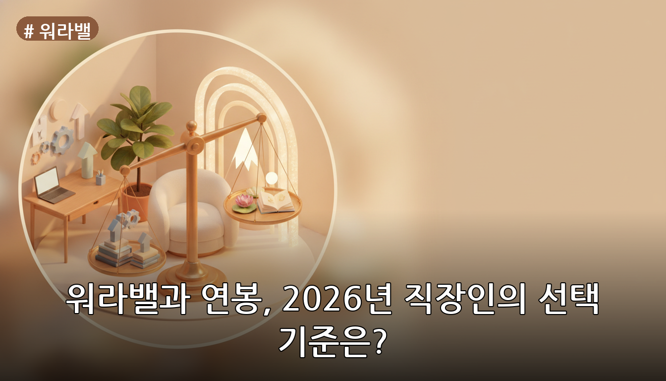 워라밸 대표 이미지