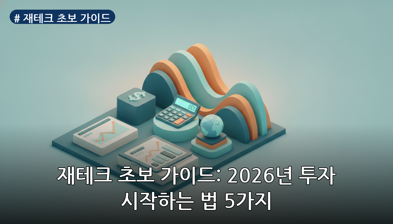 재테크 초보 가이드 대표 이미지