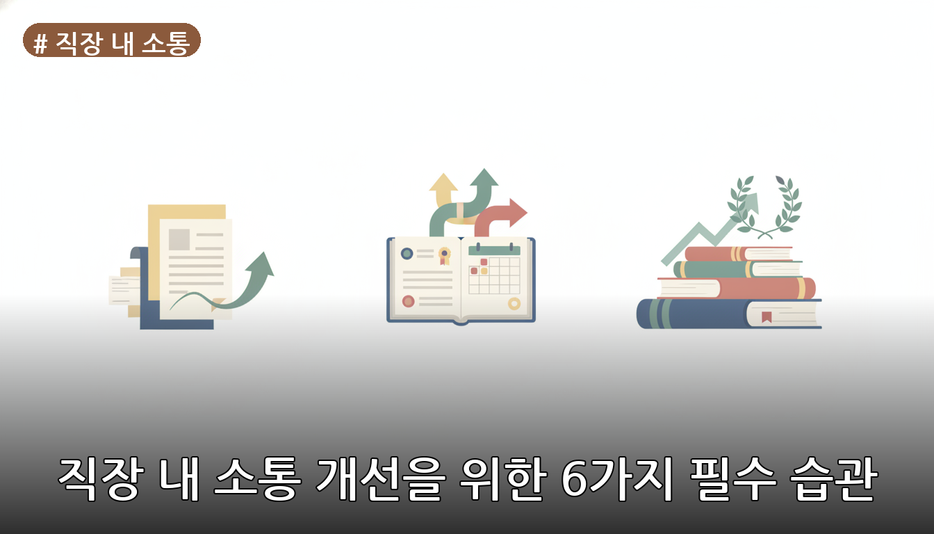 직장 내 소통 대표 이미지