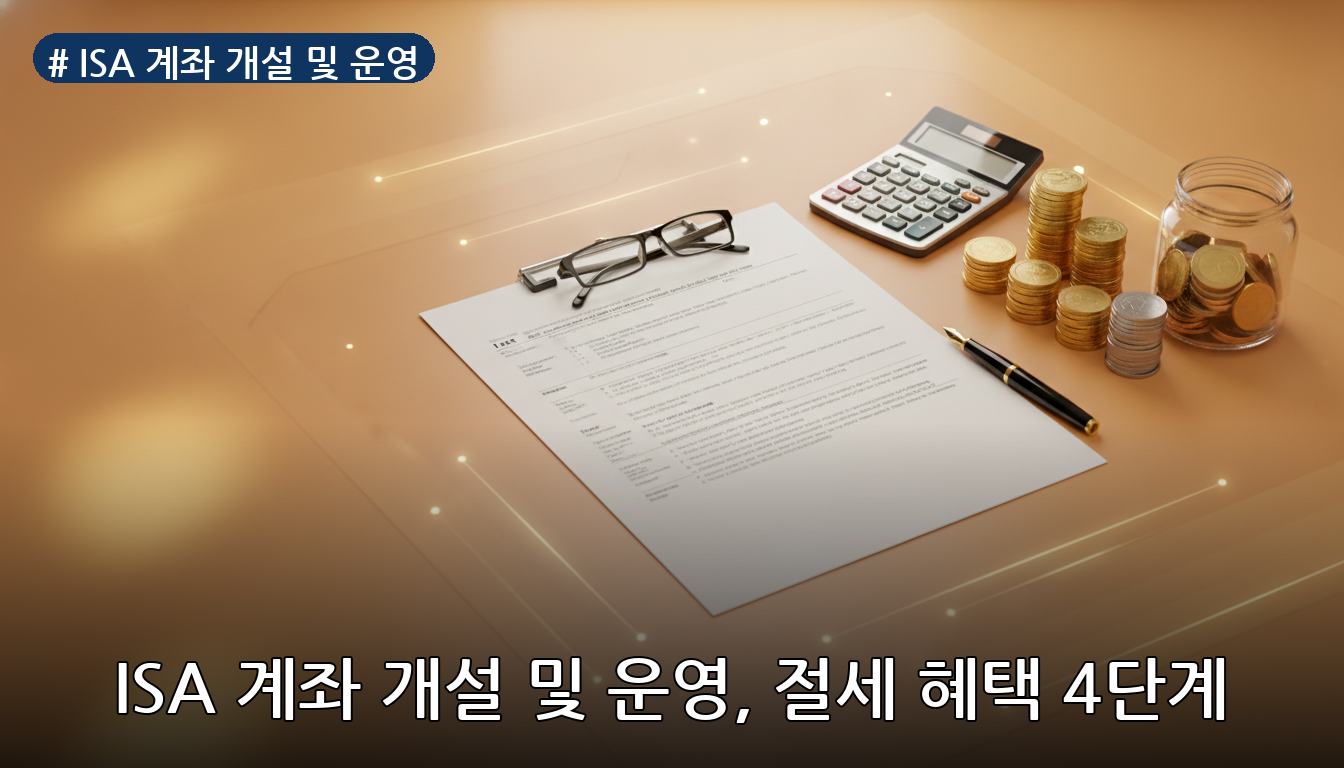 ISA 계좌 개설 및 운영 대표 이미지