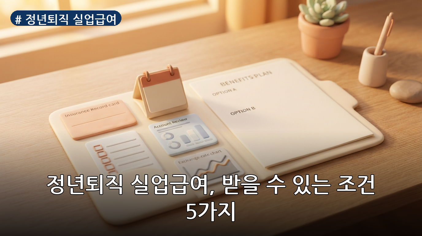 정년퇴직 실업급여 대표 이미지