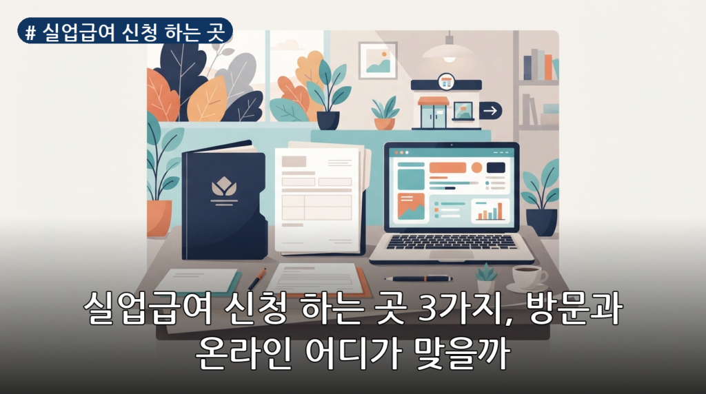 실업급여 신청 하는 곳 대표 이미지
