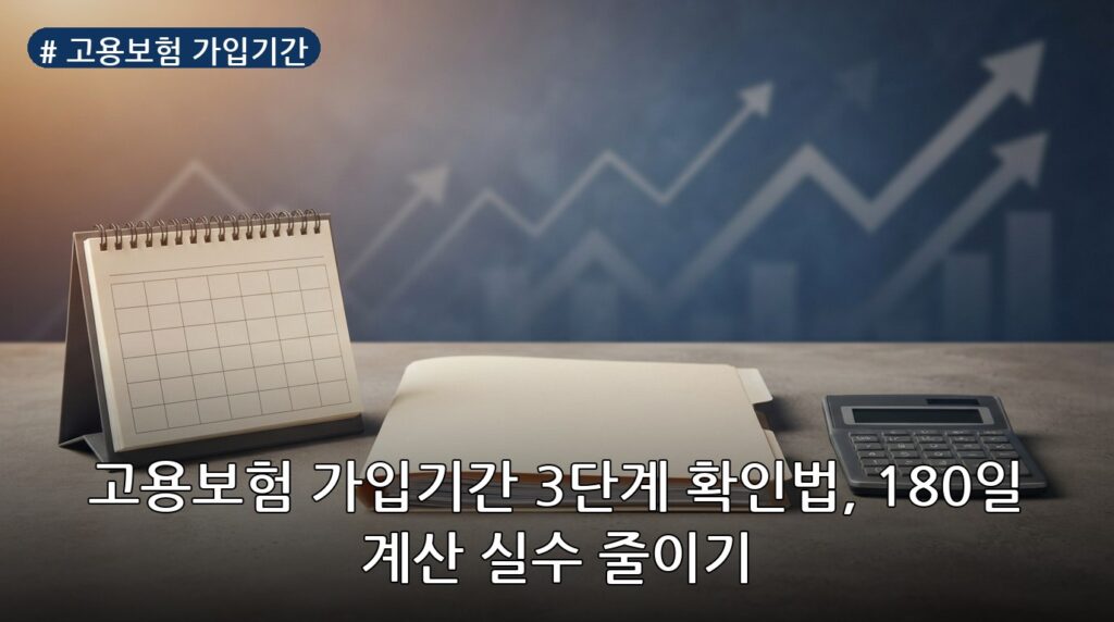 고용보험 가입기간 대표 이미지